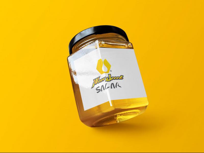 موکاپ-شیشه-عسل-