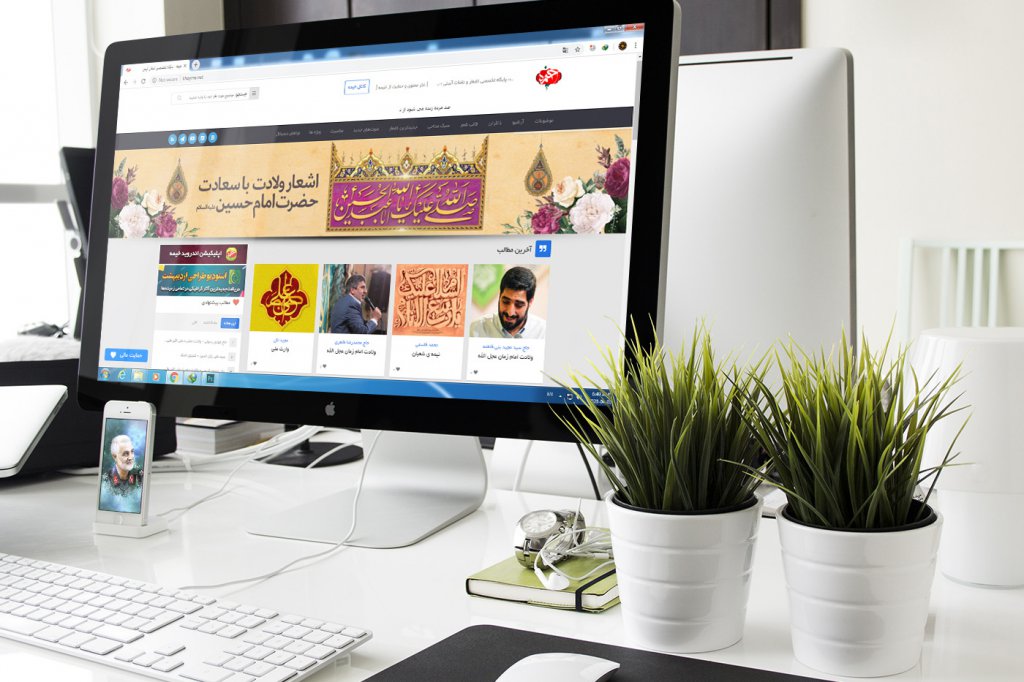 طرح لایه باز موکاپ مانیتور و موبایل