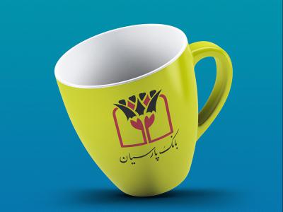  لایه باز موکاپ لیوان سرامیکی