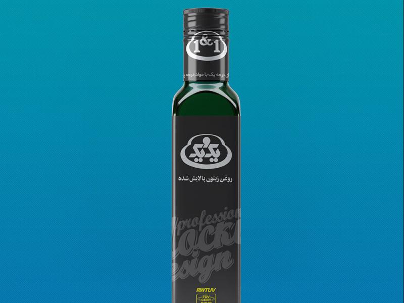 -لایه-باز-موکاپ-شیشه-روغن-زیتون