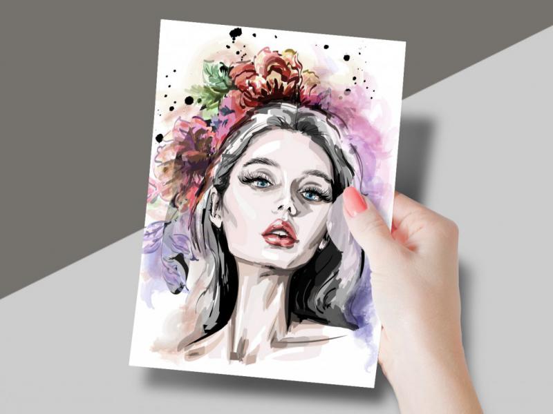 وکتور-دختر-فشن