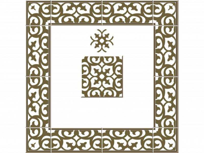 الگوی-قاب-کاشی