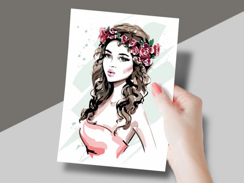 وکتور-دختر-فشن