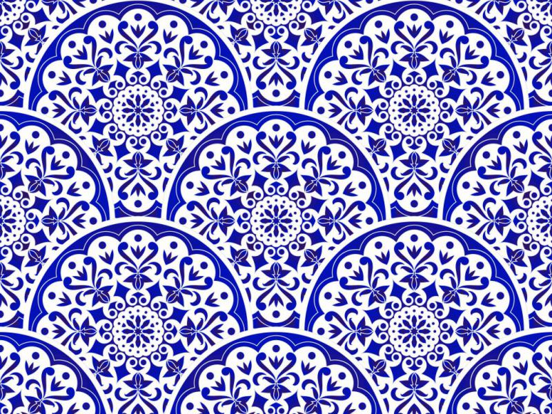 -وکتور-گل-مینایی-آبی