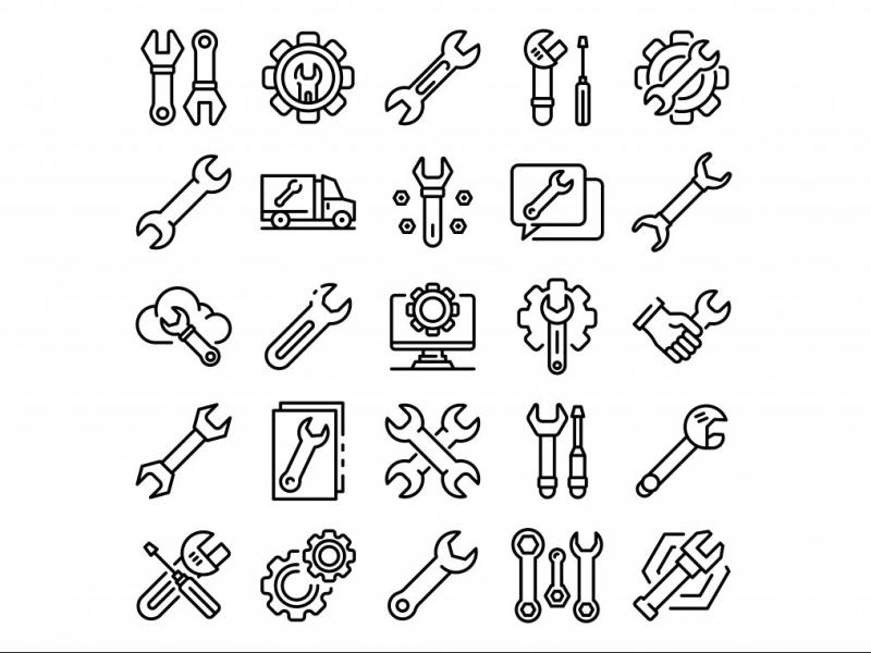 مجموعه-آیکون-ابزار-و-آچار