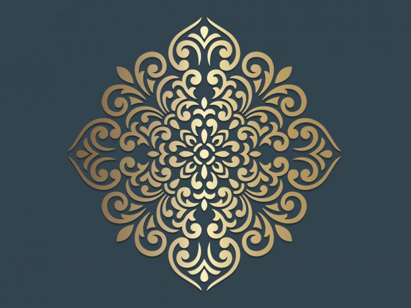 -دایره-زینتی-کاشی-کاری