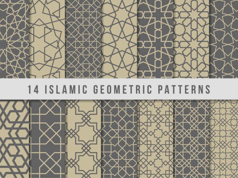 مجموعه-الگوهای-هندسی-اسلیمی