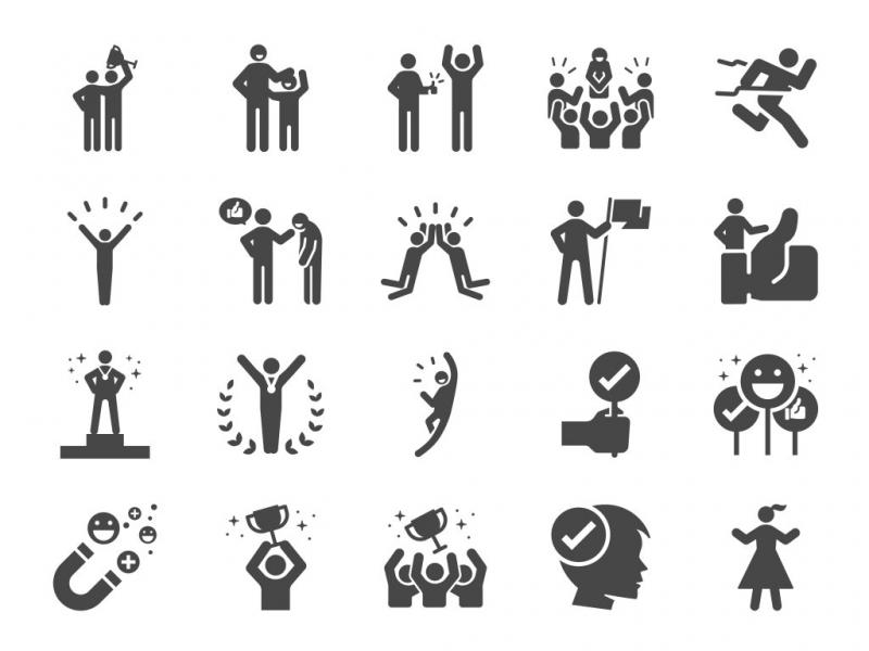 مجموعه-آیکون-های-خشنودی-و-رضایت