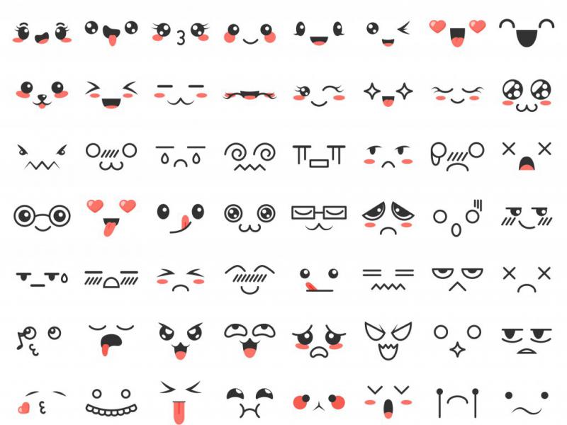 مجموعه-وکتور-آیکون-عروسکی