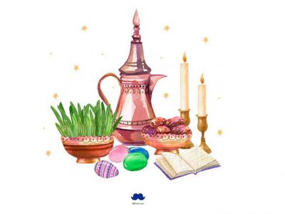 طرح لایه باز  عید نوروز