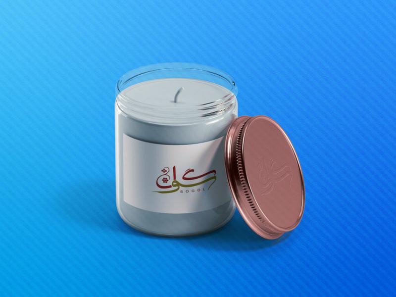 -طرح-لایه-باز-موکاپ-شمع