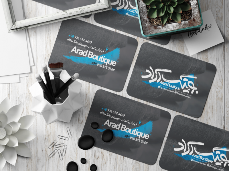 موکاپ-کارت-ویزیت