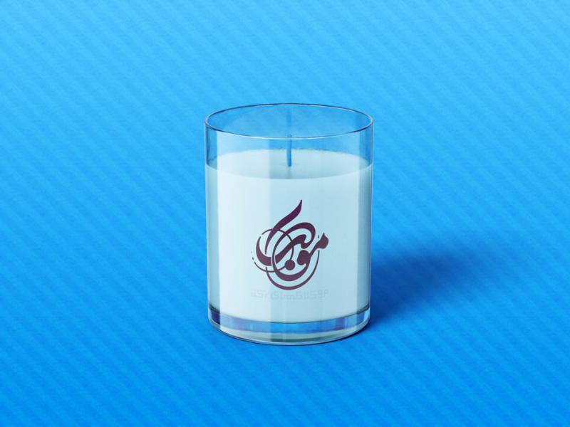 -طرح-لایه-باز-موکاپ-شمع