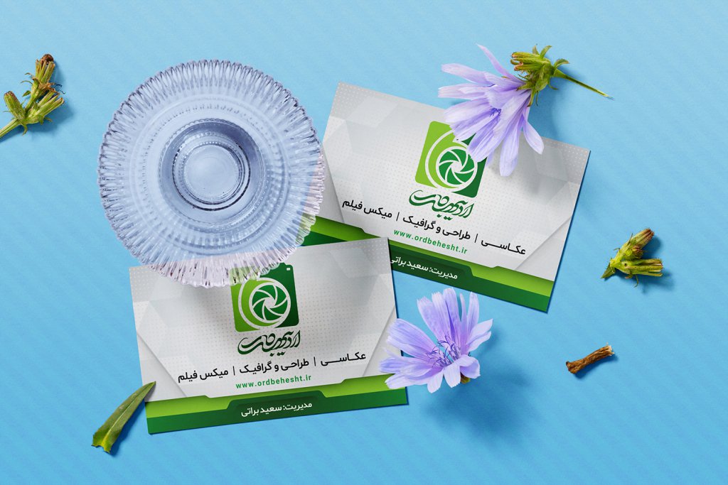  طرح لایه باز موکاپ کارت ویزیت