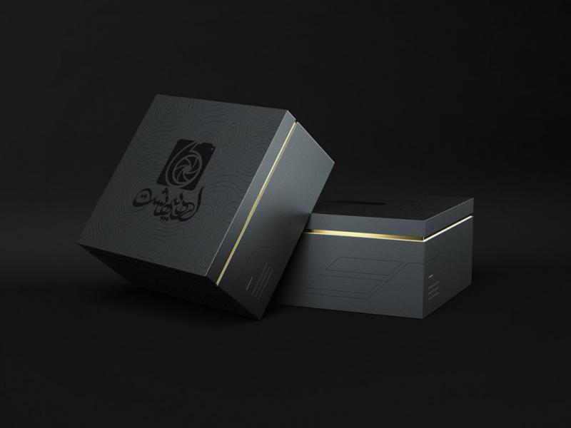 -طرح-لایه-باز-موکاپ-جعبه-طلا