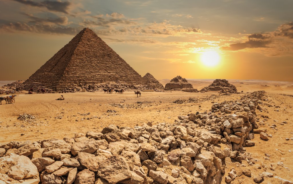 دانلود عکس با کیفیت اهرام ثلاثه مصر