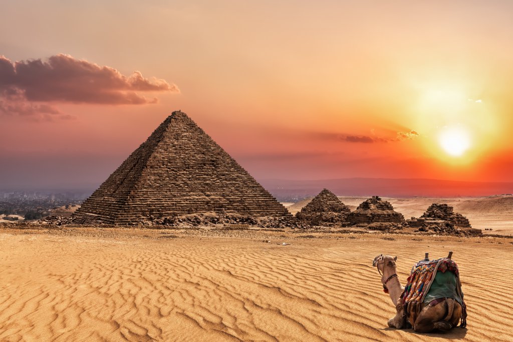 دانلود عکس با کیفیت اهرام ثلاثه مصر