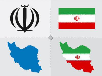 دانلود طرح لایه باز وکتور پرچم ایران