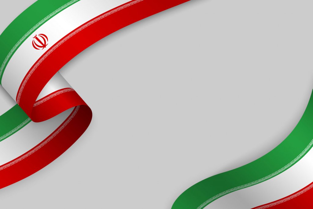 دانلود طرح لایه باز وکتور پرچم ایران