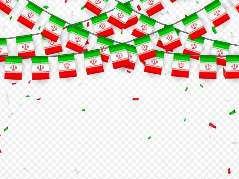 دانلود-طرح-لایه-باز-وکتور-پرچم-ایران