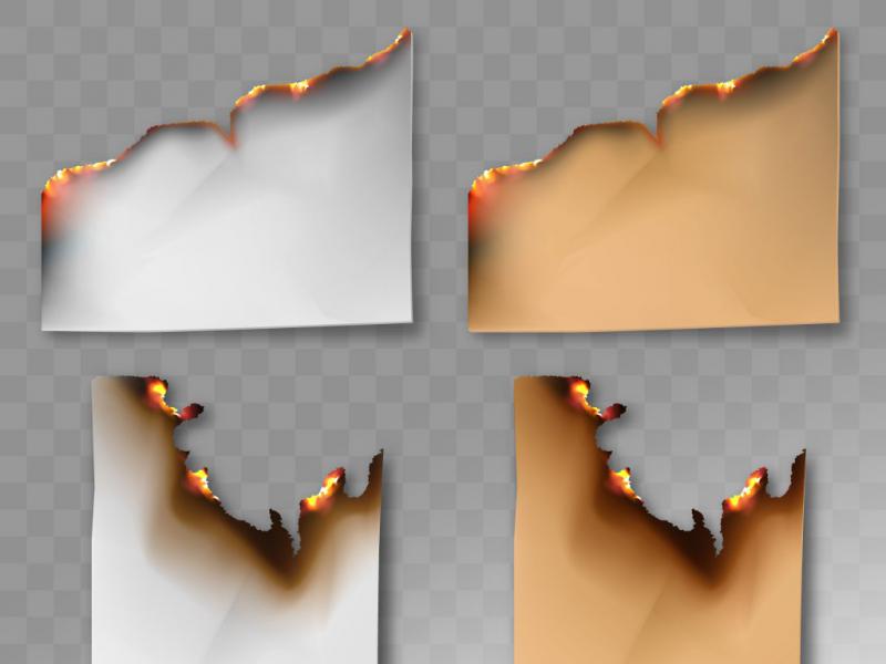 دانلود-طرح-لایه-باز-کاغذ-در-حال-سوختن