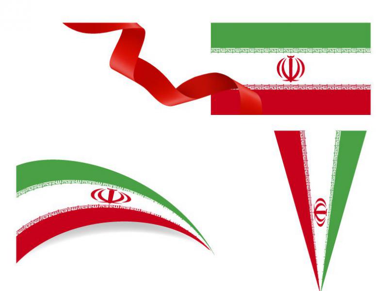دانلود-طرح-لایه-باز-وکتور-پرچم-ایران