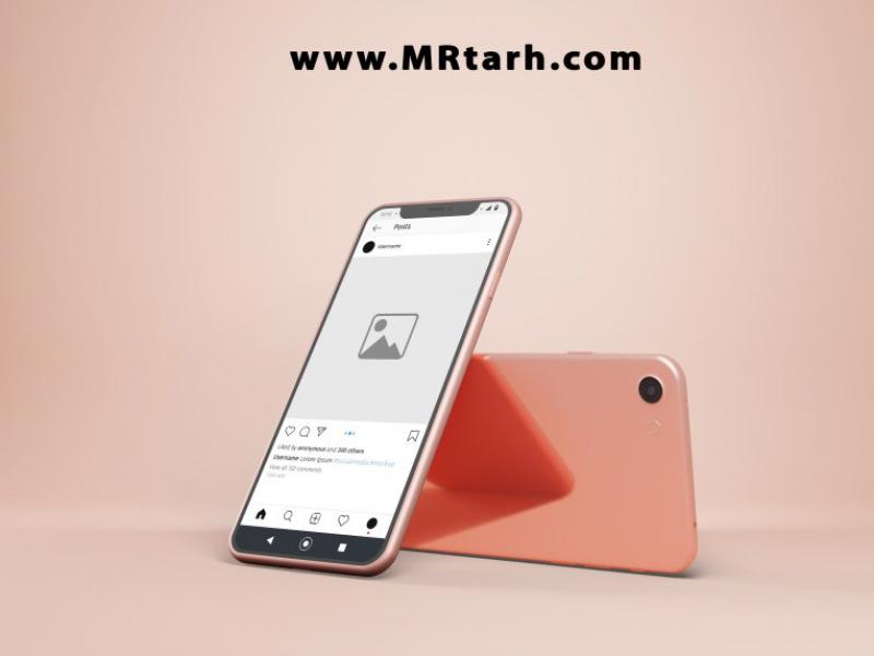 دانلود-طرح-لایه-باز-موکاپ-اینستاگرام