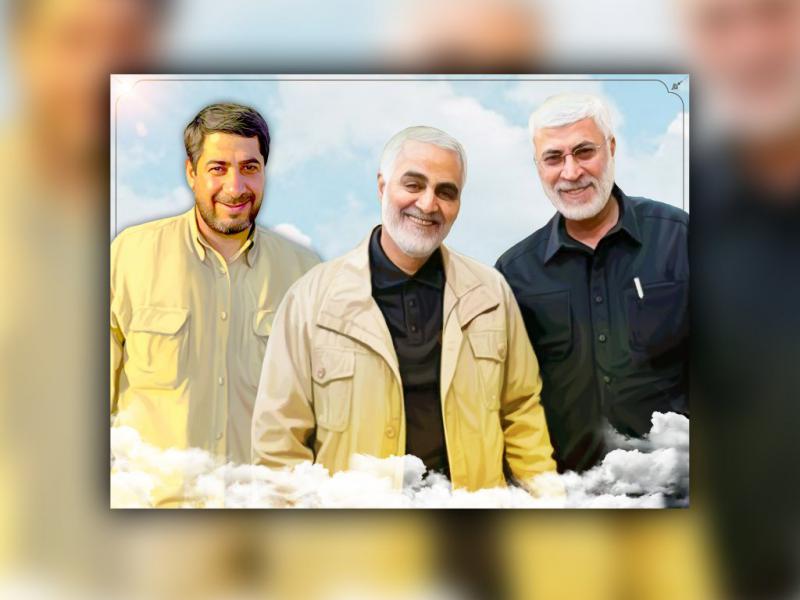 پوستر-حاج-قاسم-و-شهید-ابومهدی-و-شهید-پورجعفری