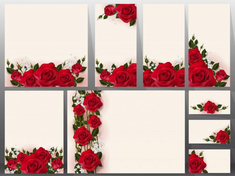 دانلود-طرح-لایه-باز-وکتور-زیبای-گل-تزئینی