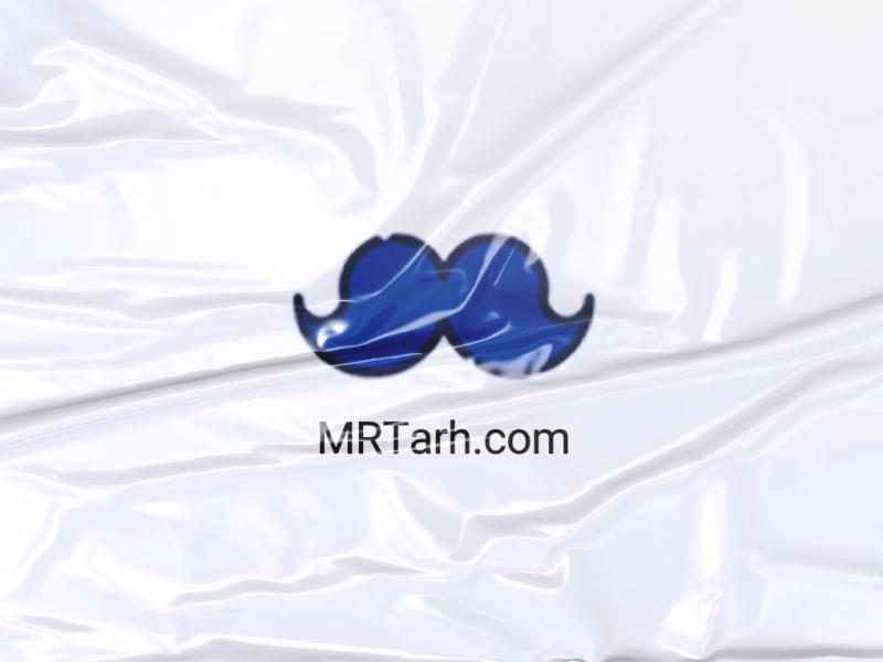 دانلود-طرح-لایه-باز-موکاپ-لوگو-بر-روی-بافت-بنر-تا-خورده
