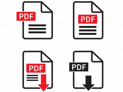 دانلود لایه باز آیکن pdf