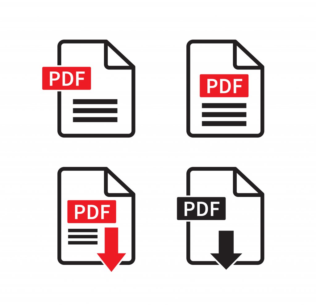 دانلود لایه باز آیکن pdf