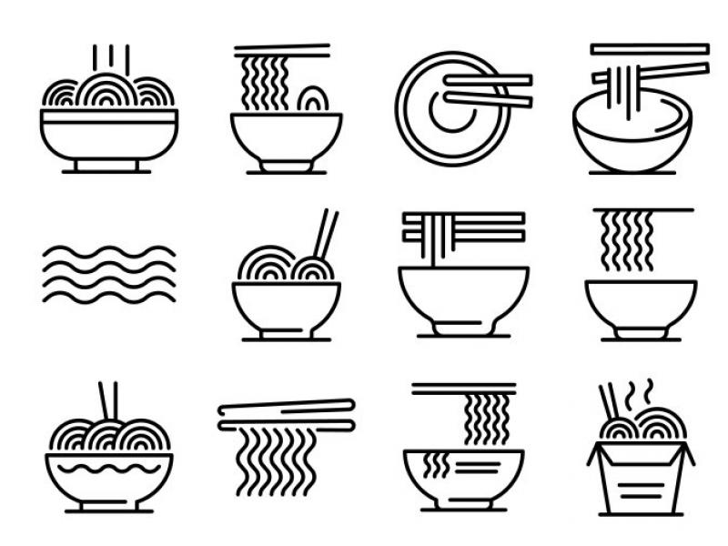 دانلود-لایه-باز-آیکن-ماکارونی