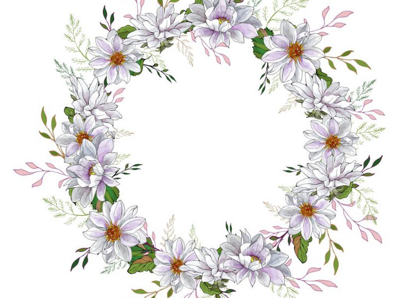 دانلود-طرح-لایه-باز-فریم-گل