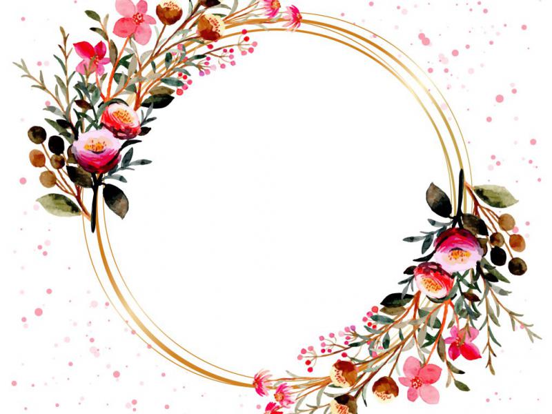 دانلود-طرح-لایه-باز-فریم-گل