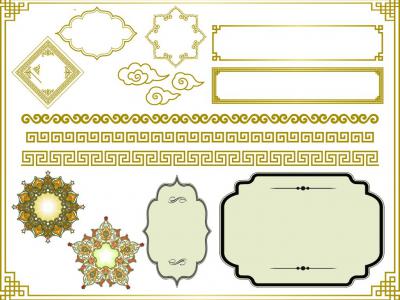 کادر و قاب و المان های مذهبی کاربردی