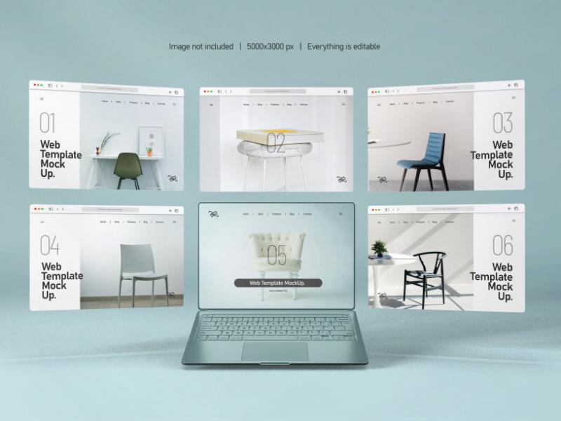 دانلود-طرح-لایه-باز-موکاپ-صفحه-نمایش-لپ-تاپ