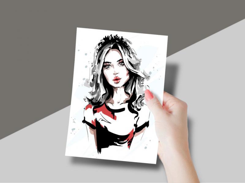 وکتور-دختر-فشن
