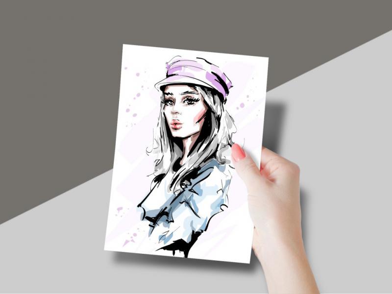 وکتور-دختر-فشن
