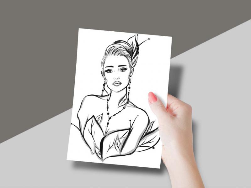 وکتور-دختر-فشن