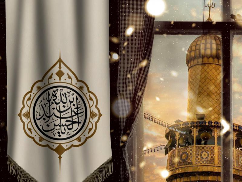 پوستر-/-بنر-جلسه-عزاداری-ایام-محرم-الحرام