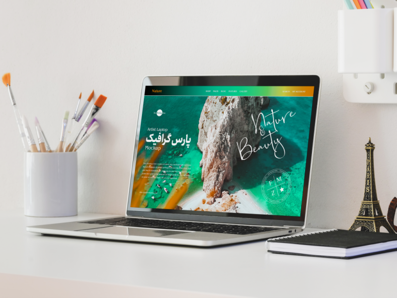 موکاپ-لپتاپ