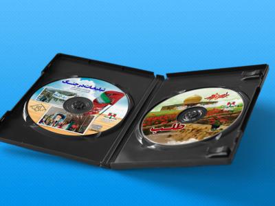  طرح لایه باز موکاپ DVD