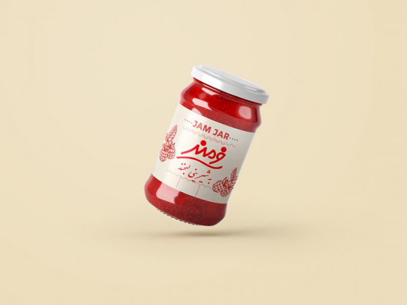 -لایه-باز-موکاپ-شیشه-عسل-و-مربا