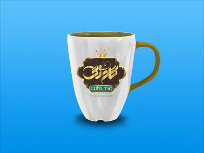  لایه باز موکاپ ماگ و لیوان