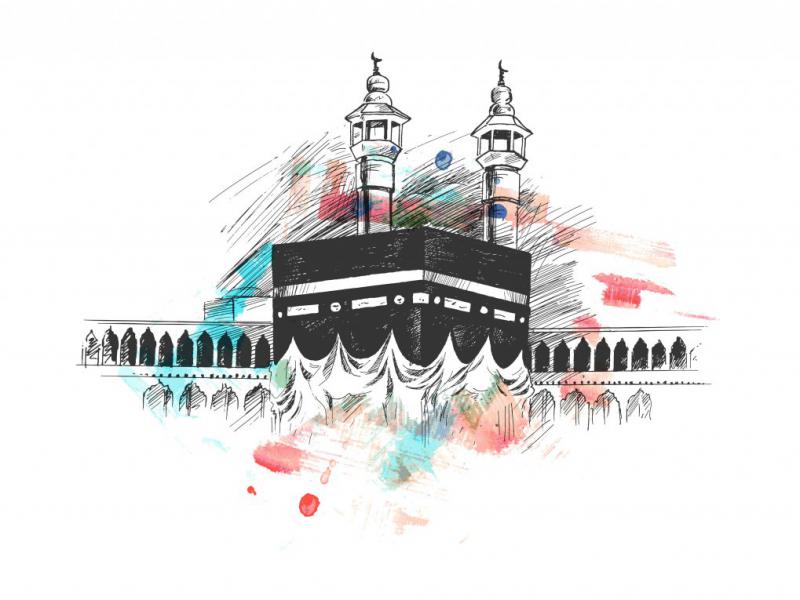 دانلود-طرح-لایه-باز-کعبه