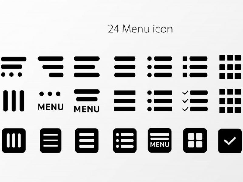 دانلود-لایه-باز-آیکن-منو