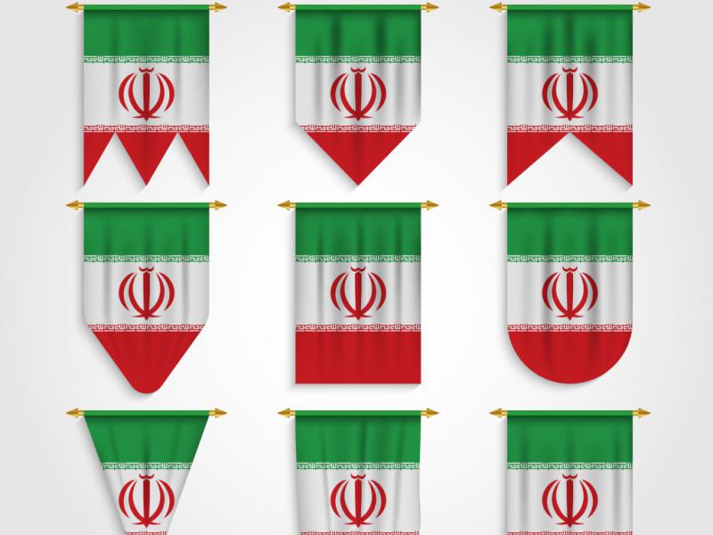 دانلود-طرح-لایه-باز-پرچم-ایران