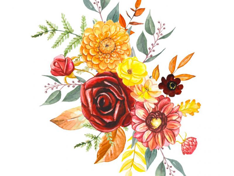 دانلود-طرح-لایه-باز-گل-پائیزی