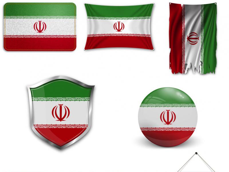 دانلود-طرح-لایه-باز-پرچم-ایران